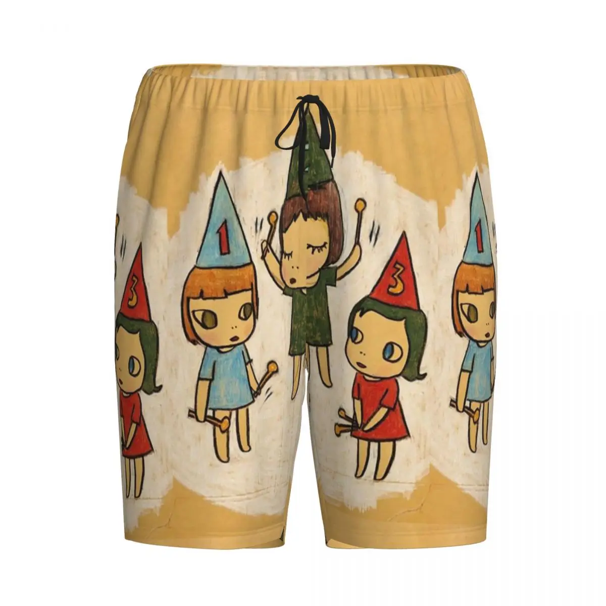 

Custom Funny Yoshitomo Nara Shorts Sleeping Pants Men Pajama Pants Lounge Sleep Sleepwear Bottoms