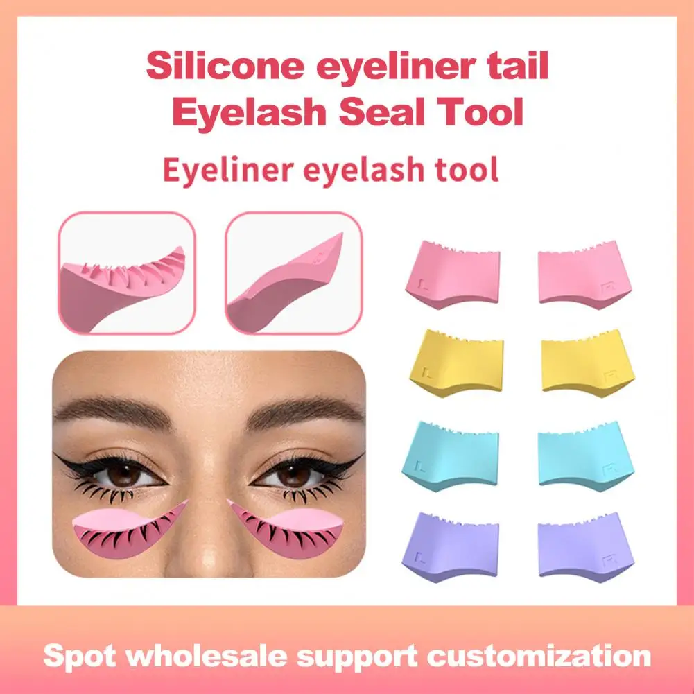 1Pair Eyeliner Stamps Eye Shadow Cosmetic Easy To Makeup Wing Style Tools Classic Eye Liner Stamping Stencil Accessories