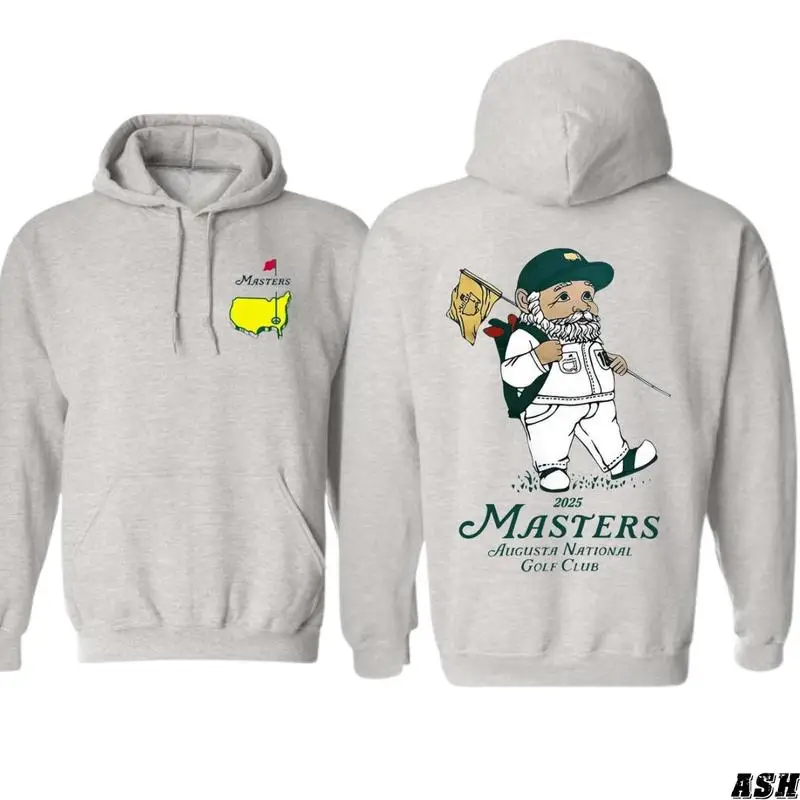 هوديي Masters 2025 - تصميم نادي الجولف الوطني أوغوستا للرجال والنساء، متجر تيكتوك، ملابس رجالية كاجوال بأكمام طويلة،