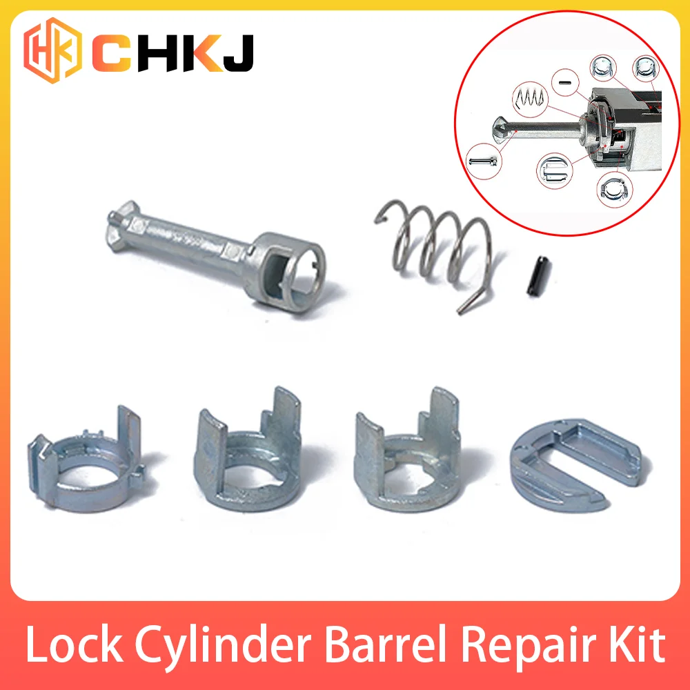 

CHKJ 7pcs/set 1998-2005 M3 Barrel Cylinder Door Lock Repair Kit for BMW E46 3 Series 323i 323c 323ci 325i 325xi 325c 325ci 328i