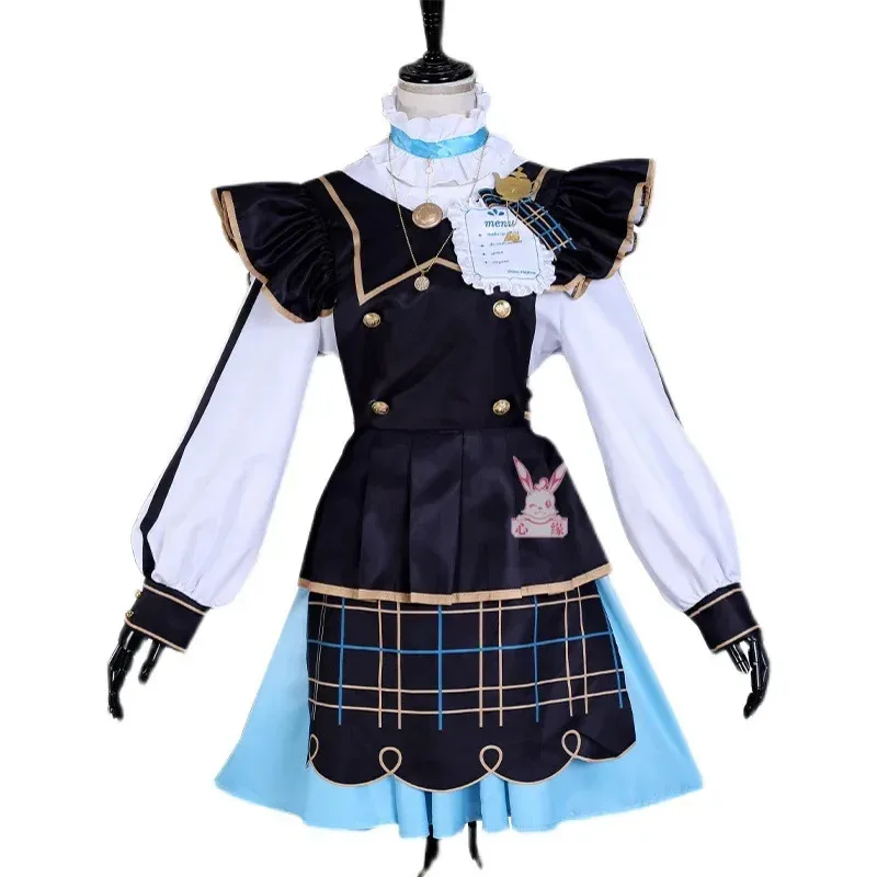 Ensemble Stars es2 Shino Hajime. ​ Cosplay Costume Wig Stage Uniforms Sweet Girl Lolita Maid Dress Outfits Halloween Carnival Su