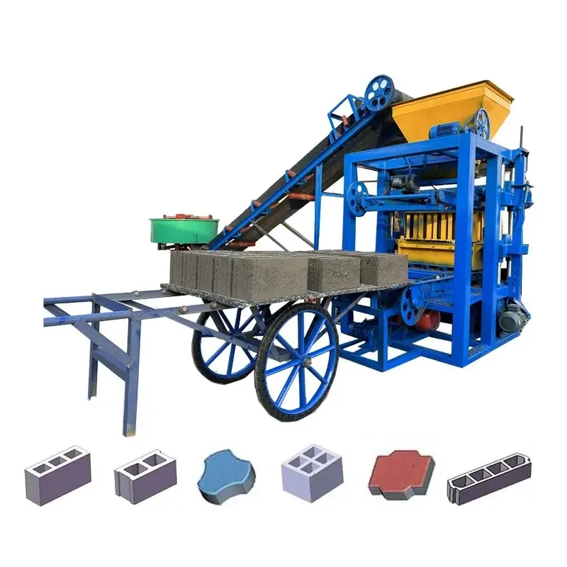 Cement Brick Making Machine Hollow Block Making Machine Concrete Pumps Sand Pump Automatic Concrete Mixers