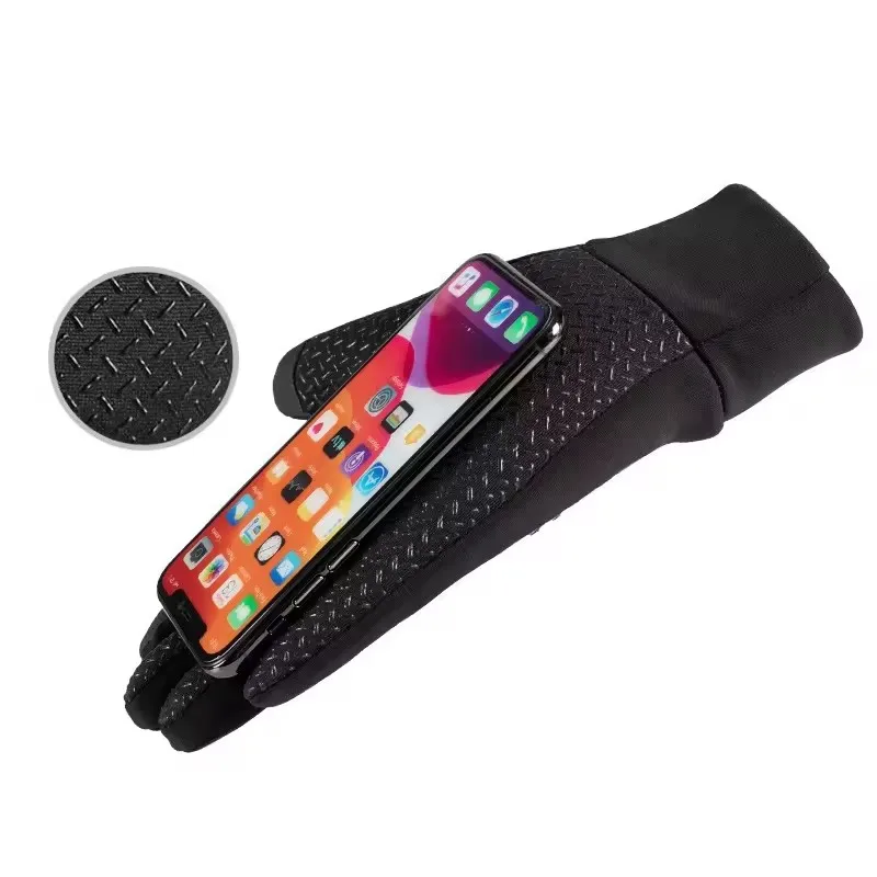 قفازات دافئة للرجال دراجة نارية الشتاء يندبروف قفازات طارد المياه الدراجات الوجبات الجاهزة شاشة تعمل باللمس الصيد عدم الانزلاق قفازات #3