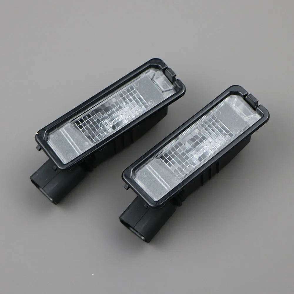 

2PCS License Plate Light Lamp 1K8943021 For VW Polo 11-22 CC 10-13 Golf 6 09-13 Bora 12-15 Passat 12-16 6RD943021