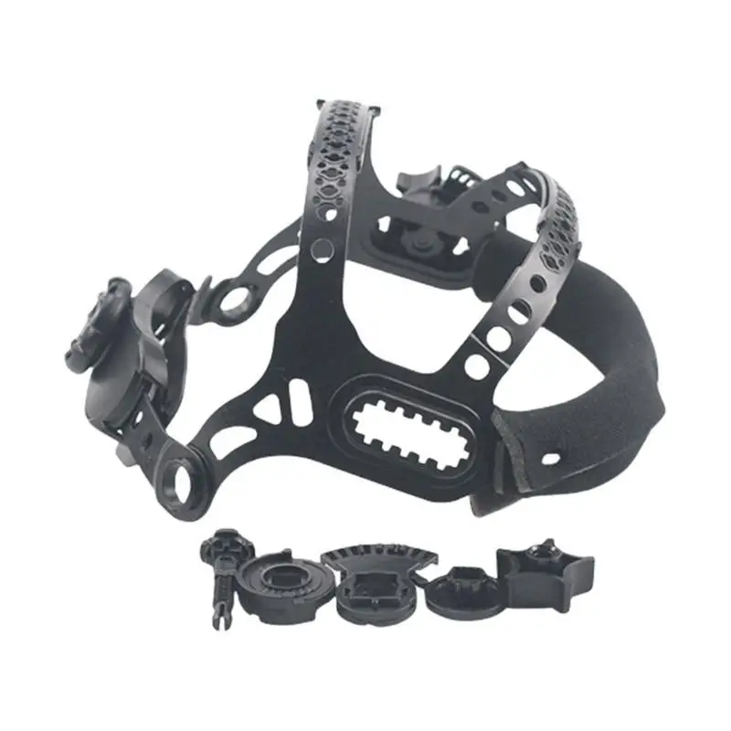 652F خوذات اللحام استبدال غطاء الرأس عقال قابل للتعديل ومريح مع حشوة إسفنجية سميكة لعمال المعادن #2