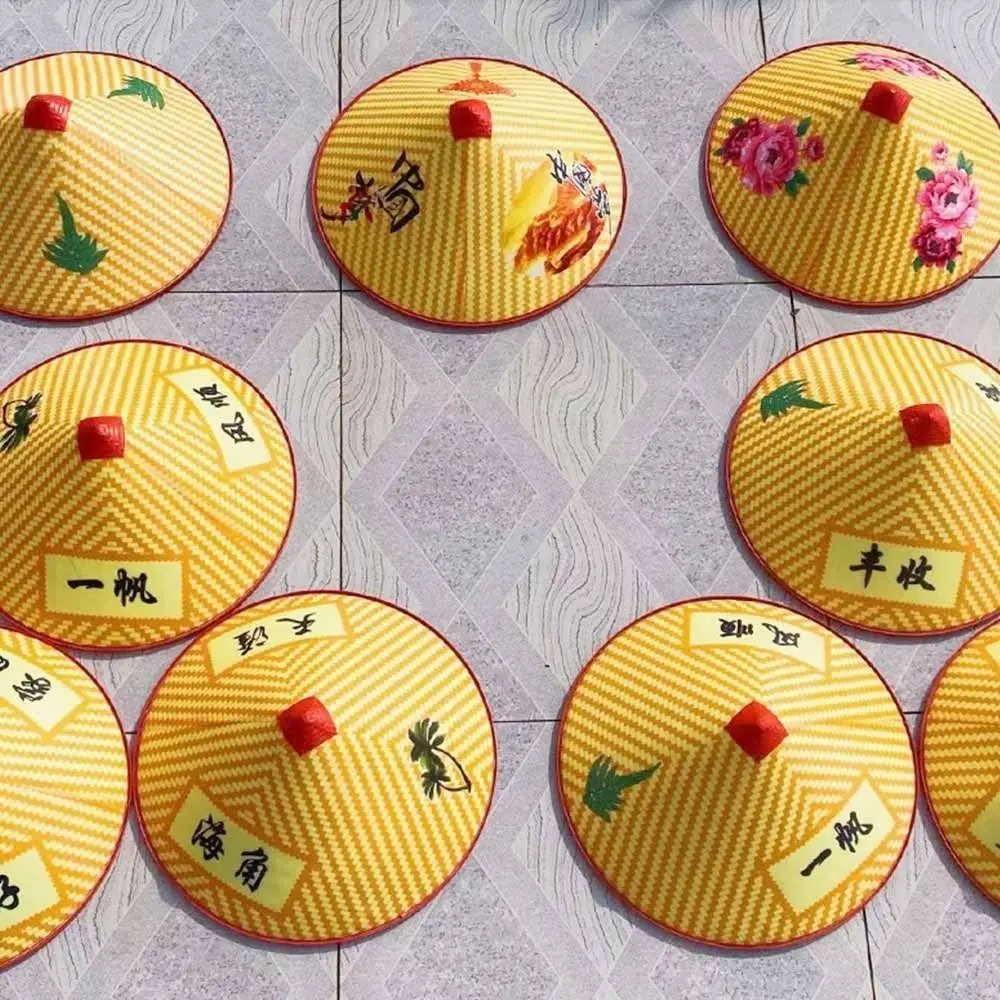 هاواي نمط المكسيكي Pompom قبعة Muitistyles الزفاف زي هالوين تأثيري قبعة تظهر القش ارتداء قبعات للحماية من الشمس في الهواء الطلق