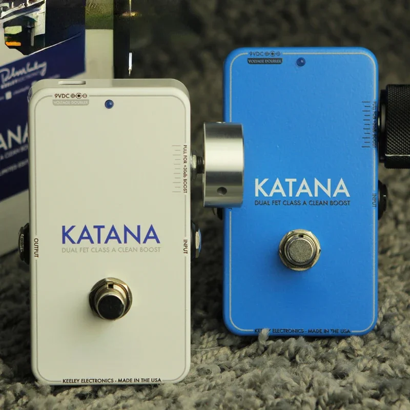 

Katana Mini Boost Energized Fader stompbox