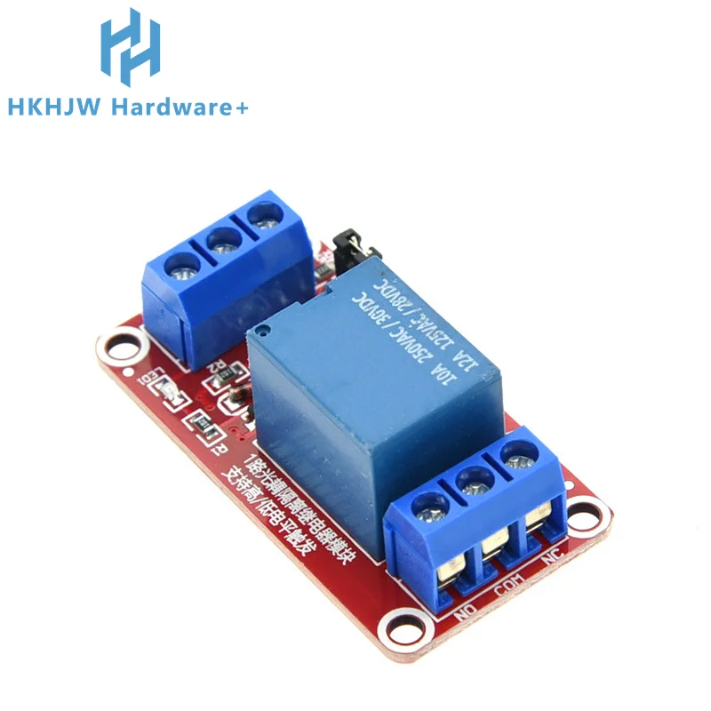 5V 12V 24V 1/2/4/8 Channel Relay Module High and low Level Trigger Dual Optocoupler Isolation Relay Module for Arduino