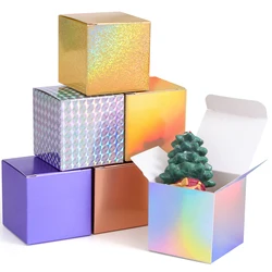 square paper box, packaging box, holiday party candy box, gift box, paper box, purple gold paper box, product packaging