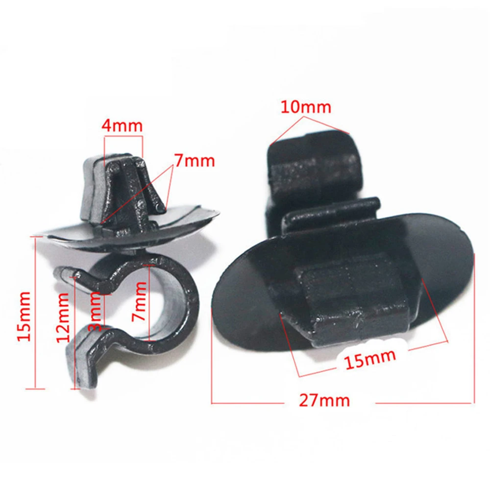 ​2x Hood Bonnet Rod Support Prop Clip Stay Clamp Holder 792834 for Citroen C2 C3 C4 C5 AX Berlingo B9 Eurovans Evasion Retainer