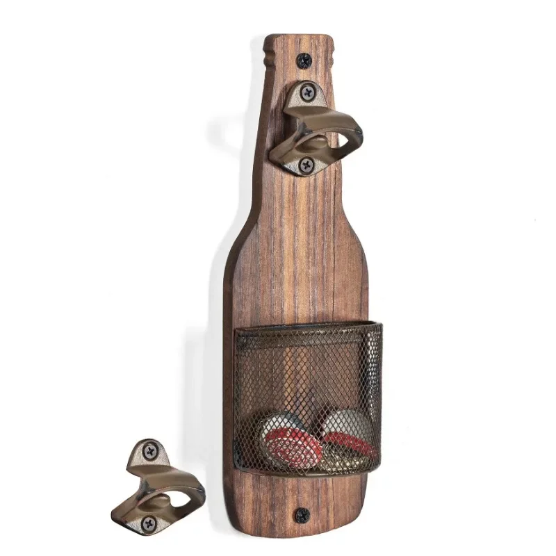 

New Multi-functional Industrial Style Beer Bottle Opener - Decorative Wall Mounted Pendant for Catering Bar