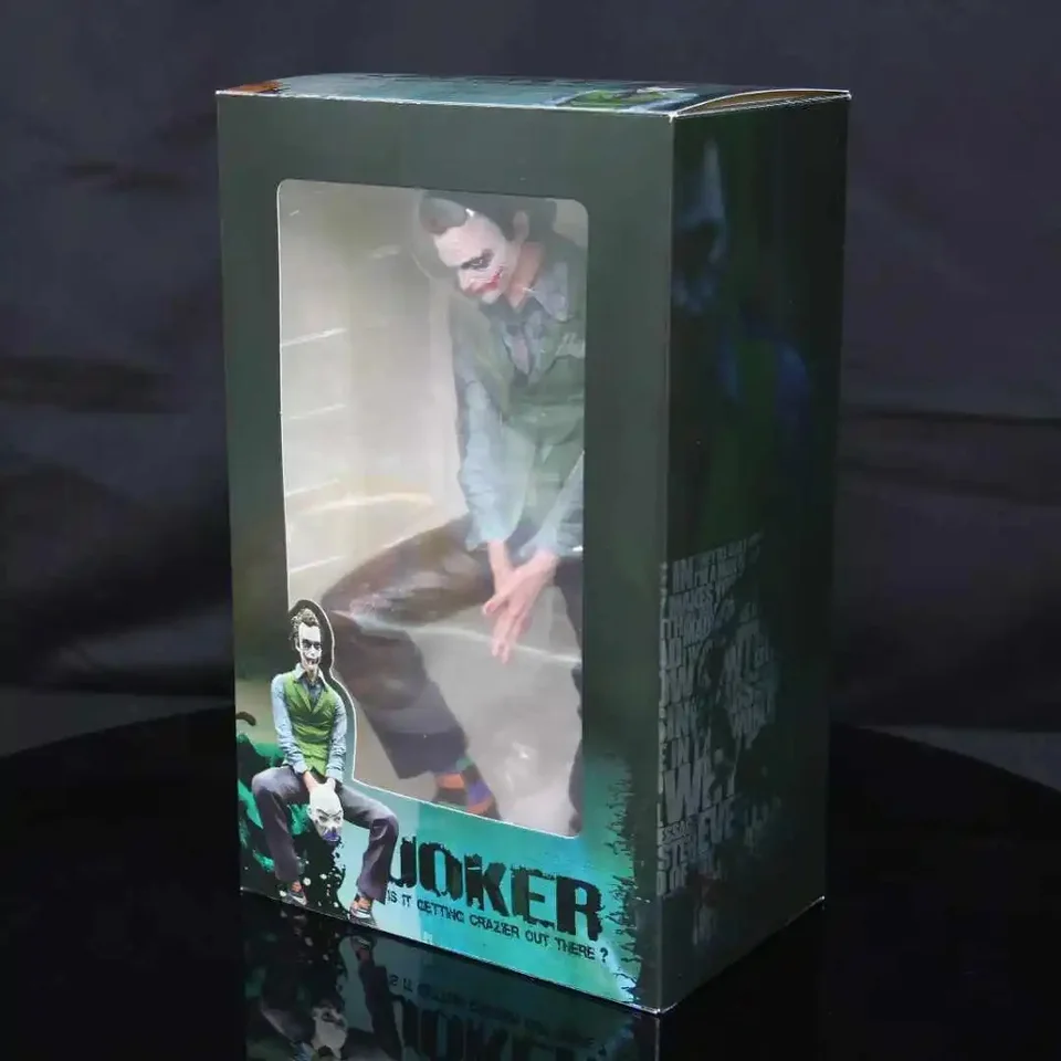 Figura de acción NECA del Guasón (Heath Ledger) de El Caballero Oscuro de DC Comics, 7 pulgadas Figura de acción NECA del Guasón (Heath Ledger) de El Caballero Oscuro de DC Comics, 7 pulgadas