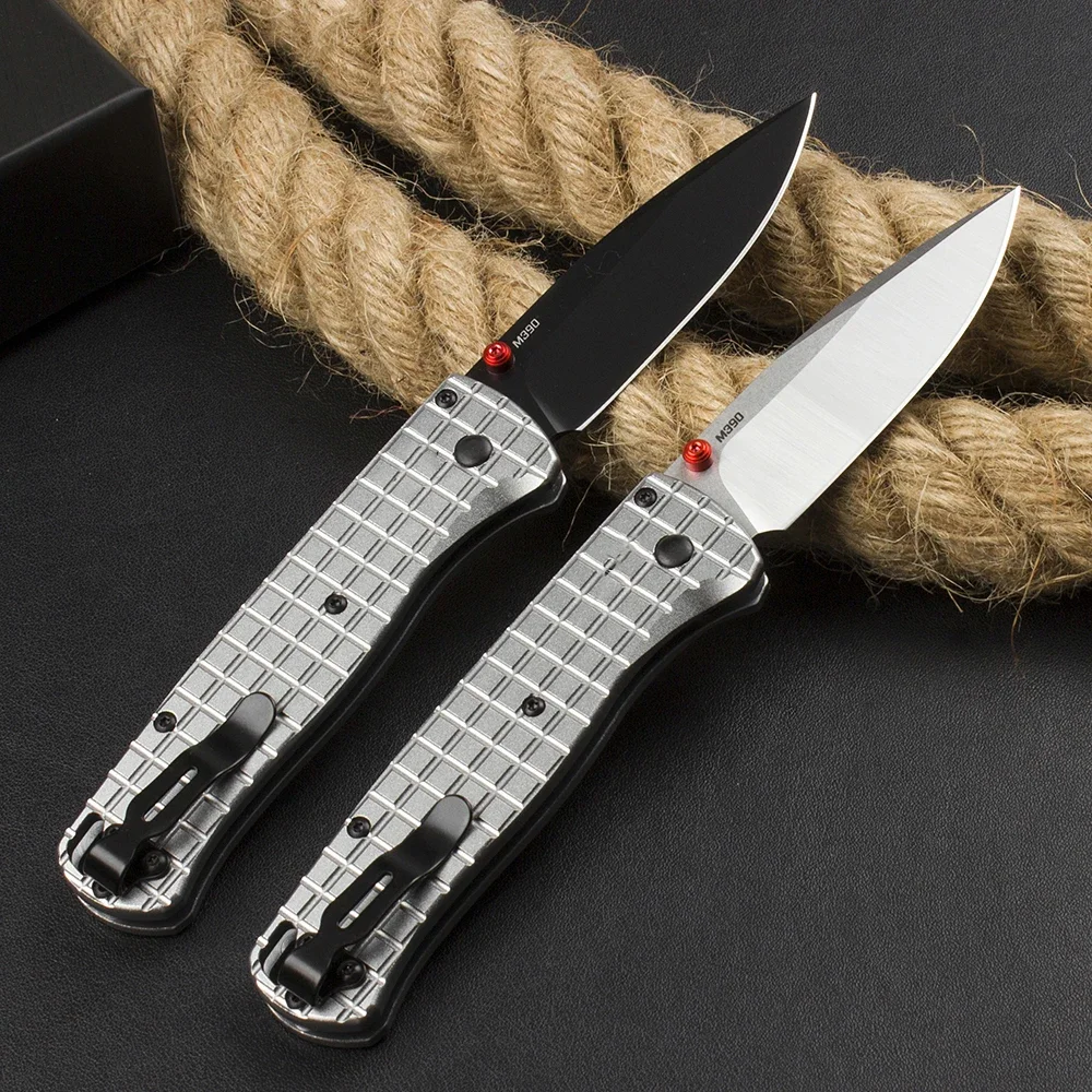 

BM 535 Camping Folding Knife Non-slip Aluminum Handle Outdoor Defense Tool