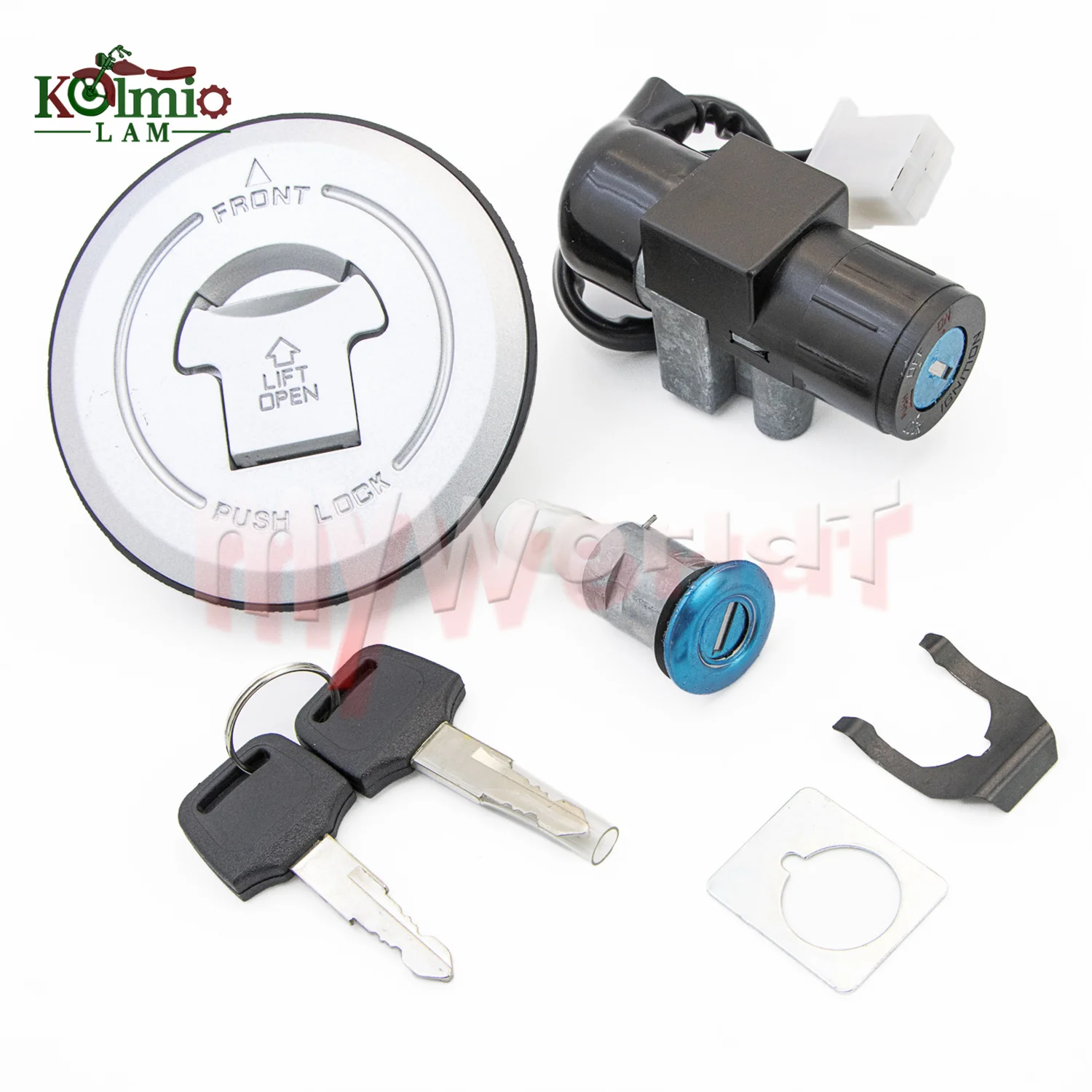 Fit For HONDA MSX125 GROM125 AC 2014 - 2015 Motorcycle Ignition Switch Gas Cap Cover Key Lock Set GROM MSX 125 14 - 15