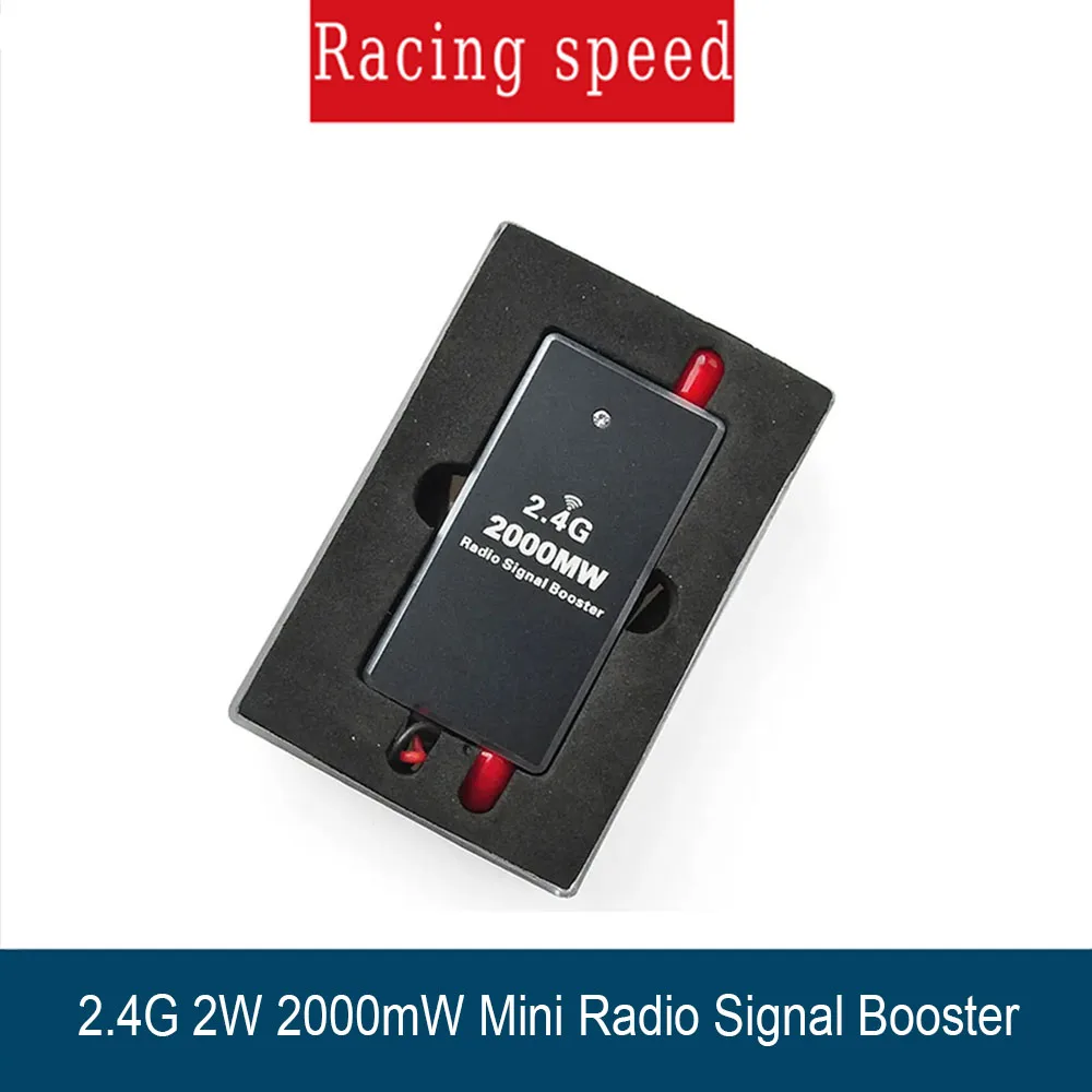 

FPV 2.4G 2W 2000mW Mini Radio Signal Booster Amplifier Module for Phantom RC Transmitter FPV Extend Range Drone Accessory