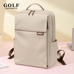 GOLF Weiblicher Rucksack Arbeit 16-Zoll-Jugend-Damenrucksäcke Eleganter ästhetischer Laptop-Rucksack Taschen Mode Dame Tasche Wasserdicht