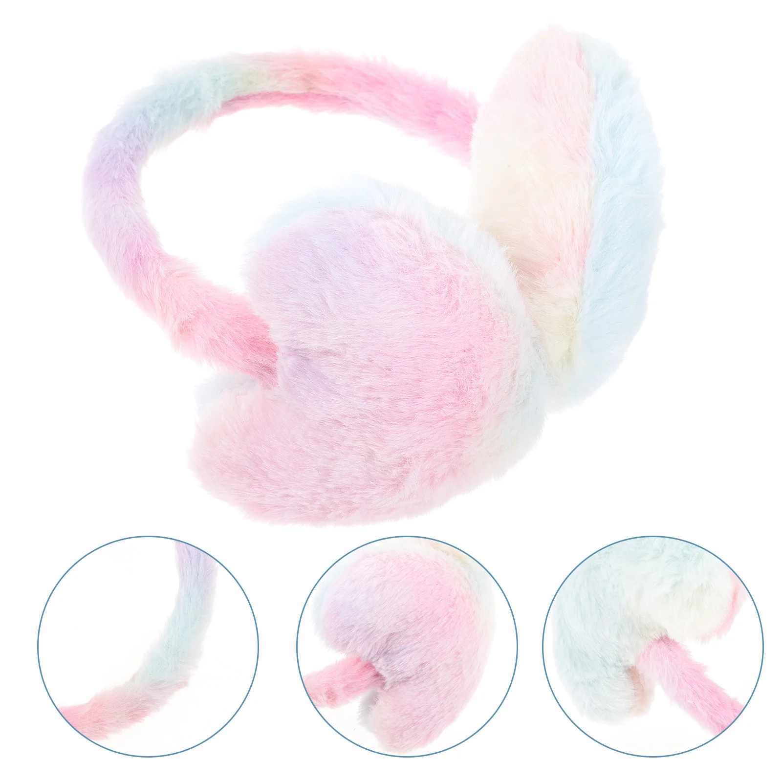 

Love Thickened Warmer Winter Women Fluffy Accessories Practical Ski Women's Plush for Outdoor