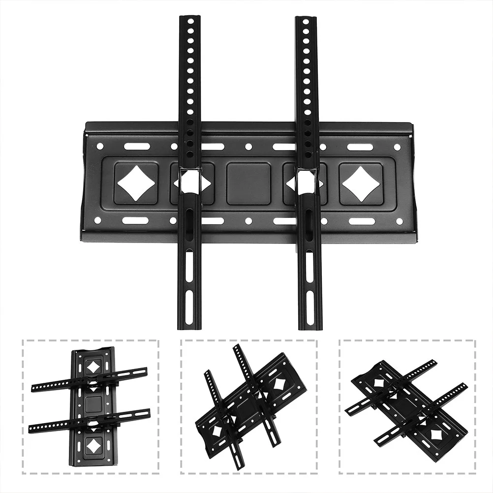 Universal Wall Mount Bracket Heavy Adjustable Tilted Monitor Support PC Screen Holder Bracket For 26-65Inch Wall Stand