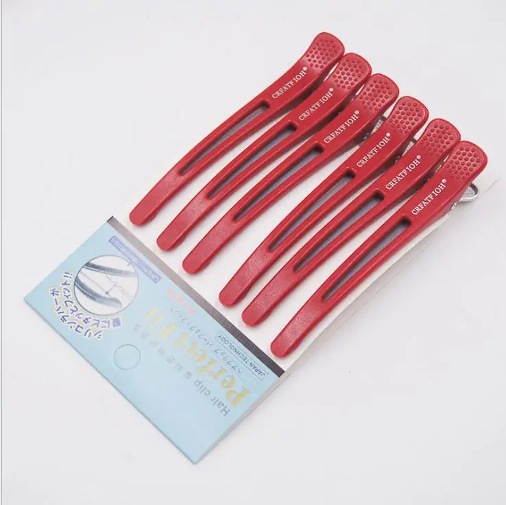 6 pz sezione salone professionale fermagli per capelli fai da te parrucchiere forcine in metallo cura dei capelli accessori per lo Styling strumenti
