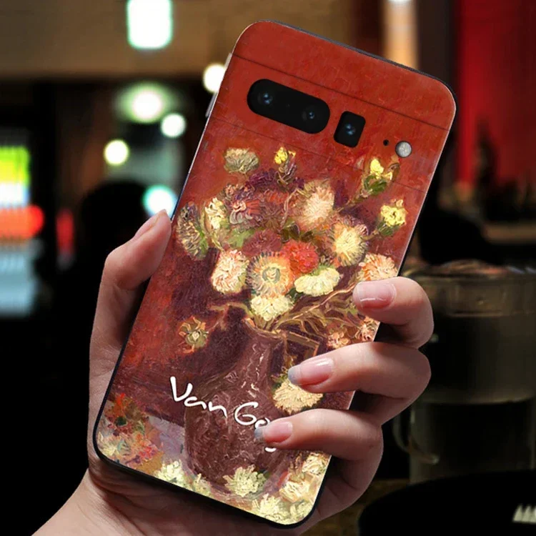 Für funda google pixel 8 7 pro 8pro 7pro 7a fall für google pixel8 pixel7 pro fall cover 3d art original stoß feste telefon hülle