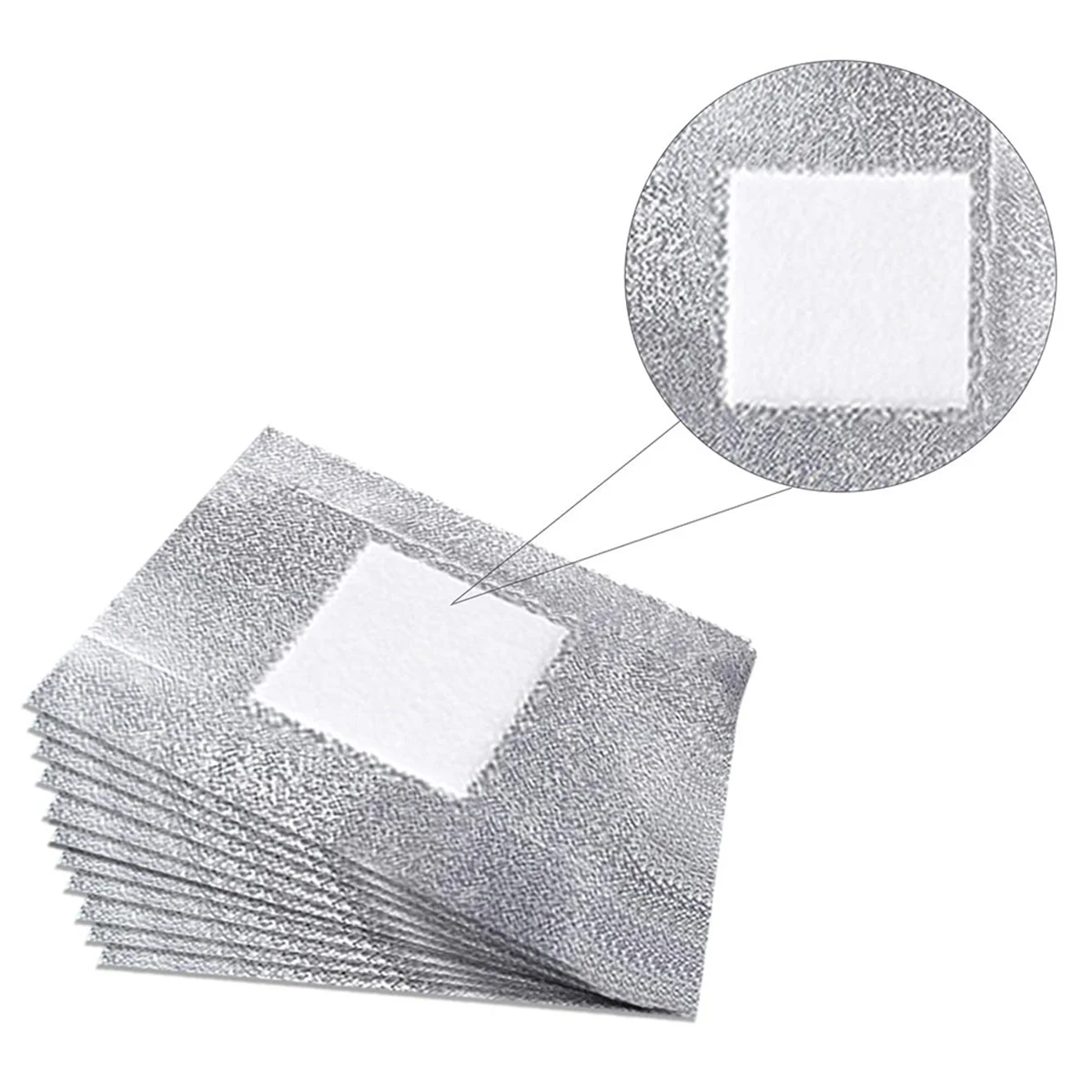 Set di rimozione dello smalto Gel-strisce per unghie in lamina 300 pezzi Soak Gel Polish Remover Foil Nail Strips