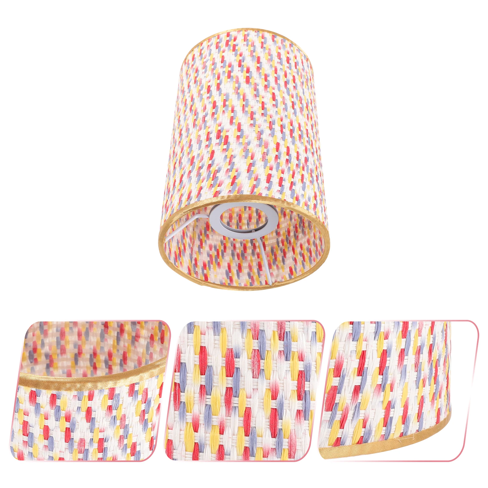 

Room Colorful Lampshade Light Covers Simple Style Japanese-style Pvc Shades for Living