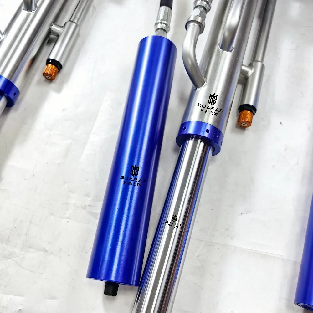 SOARAP off Road air Shock Absorbers with External Bypass Aluminum air Struts 4x4 Racing UTV Shock 12"/14"/16"*18" Travel - view 4