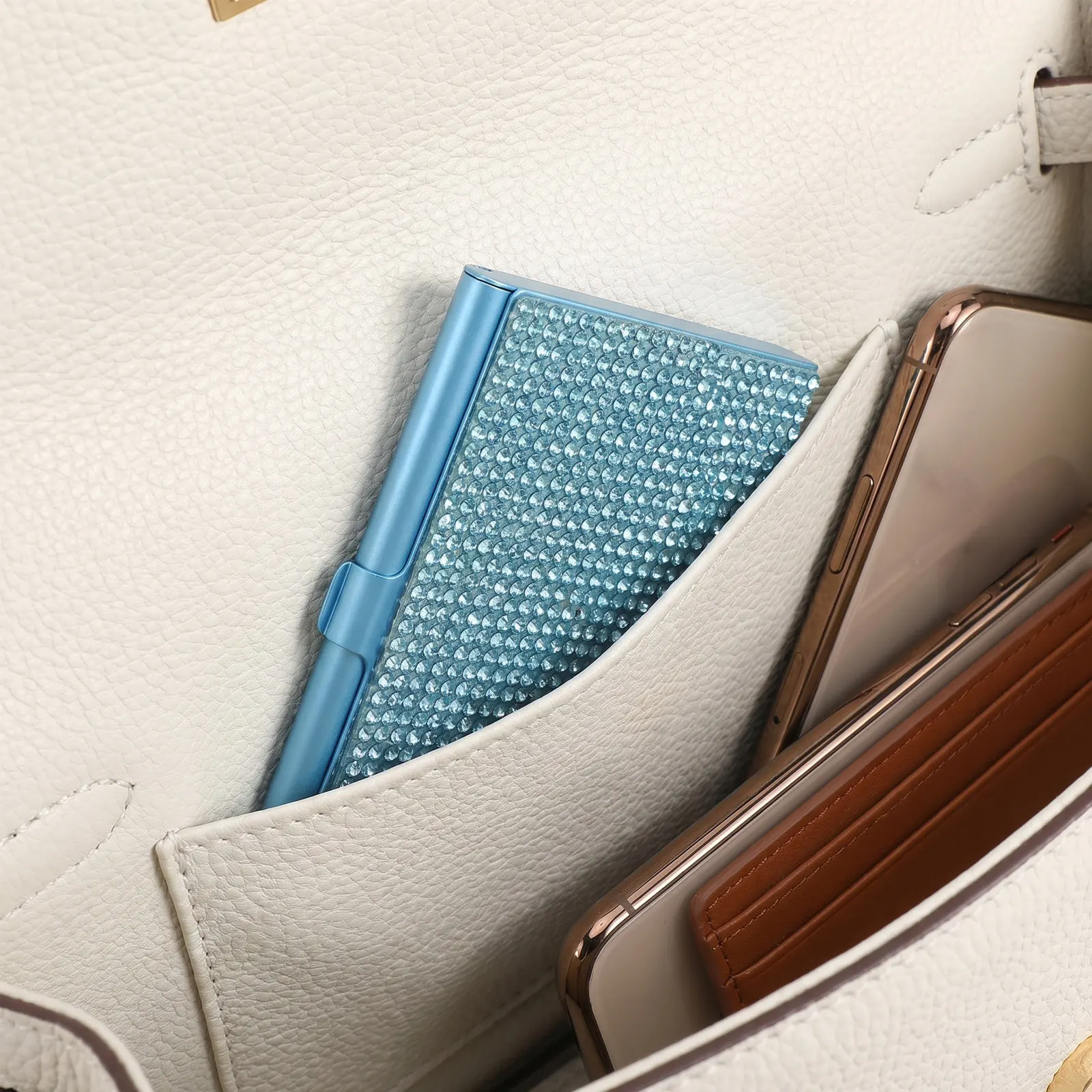 Taşlı Parlak Kartvizitlik Meta - Card Holder Slim Case incelemesi ve fiyatı