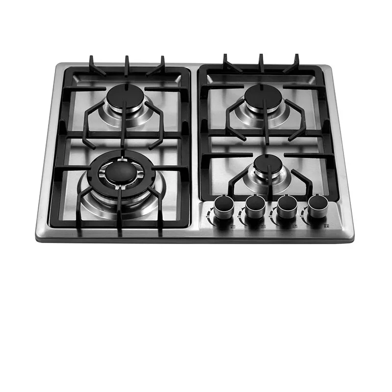 Domestic Natural Gas Four Head Stove Multi Head Gas Ignition Stove Embedded Kitchen Stove