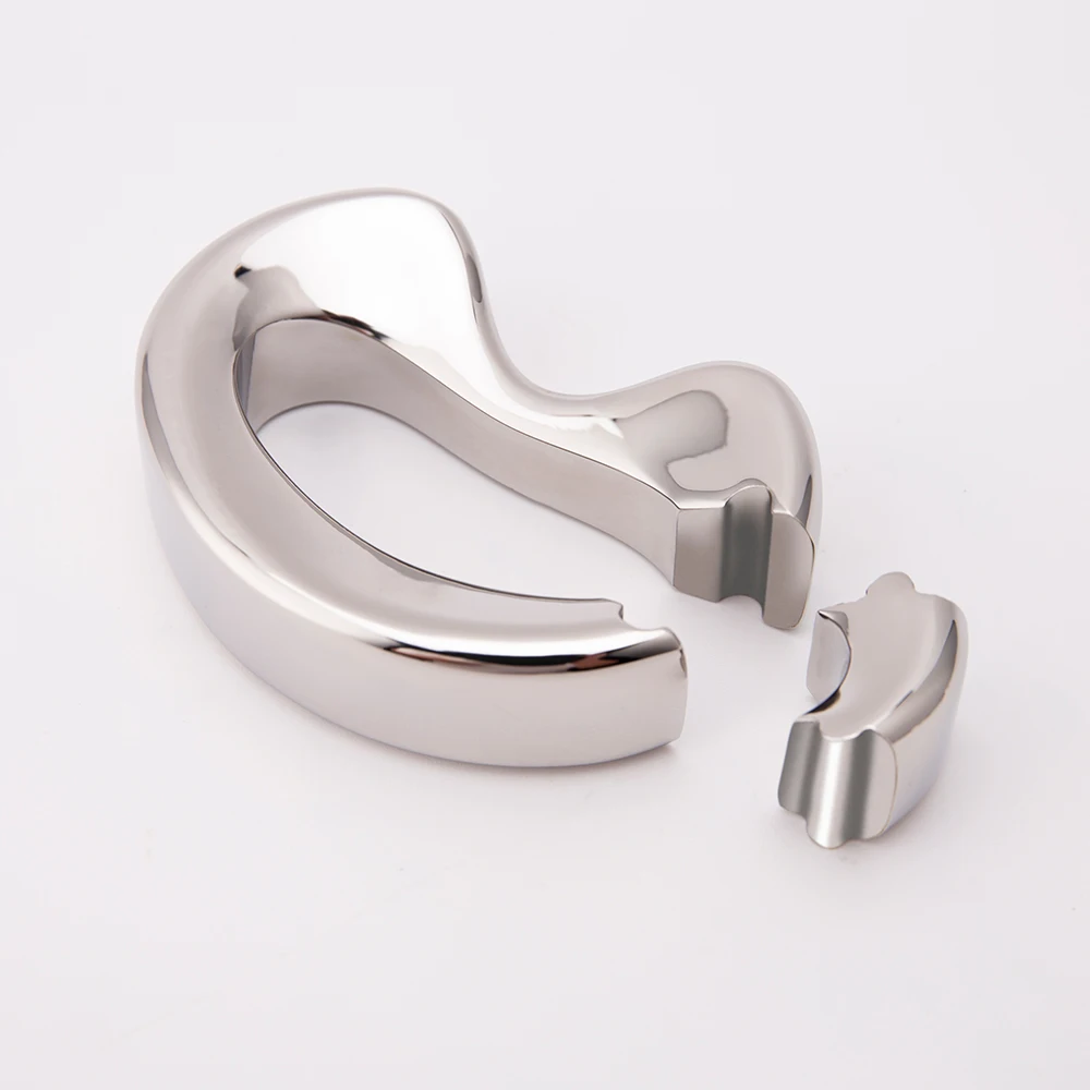 New Shell Stainless Steel Ball Stretcher Penis Lock Ring Heavy Duty Weight Male Metal Scrotum Pendant Bondage BDSM Adult Sex Toy