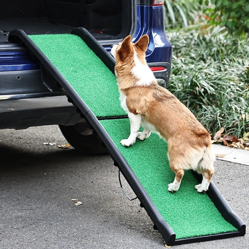 

Elderly Dog Assisted Foot Board Safe Anti Slip Slope Ladder Convenient Folding Climbing Ladder Stable Load Bearing Dog Steps