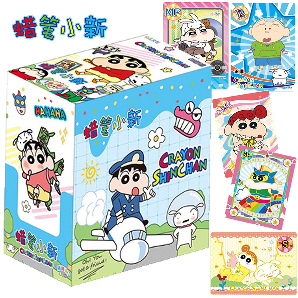 Original Crayon Shinchan Card For Children Satō Masao Sakurada Nene Cute Comedy Anime Limited Game Collection Card Table Gifts