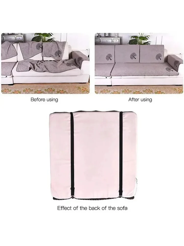 4PCS Double Clip Sheet Fasteners – Versatile Sheet Clips for Bed Sheets and Sofa Covers with Non-slip Adjustment