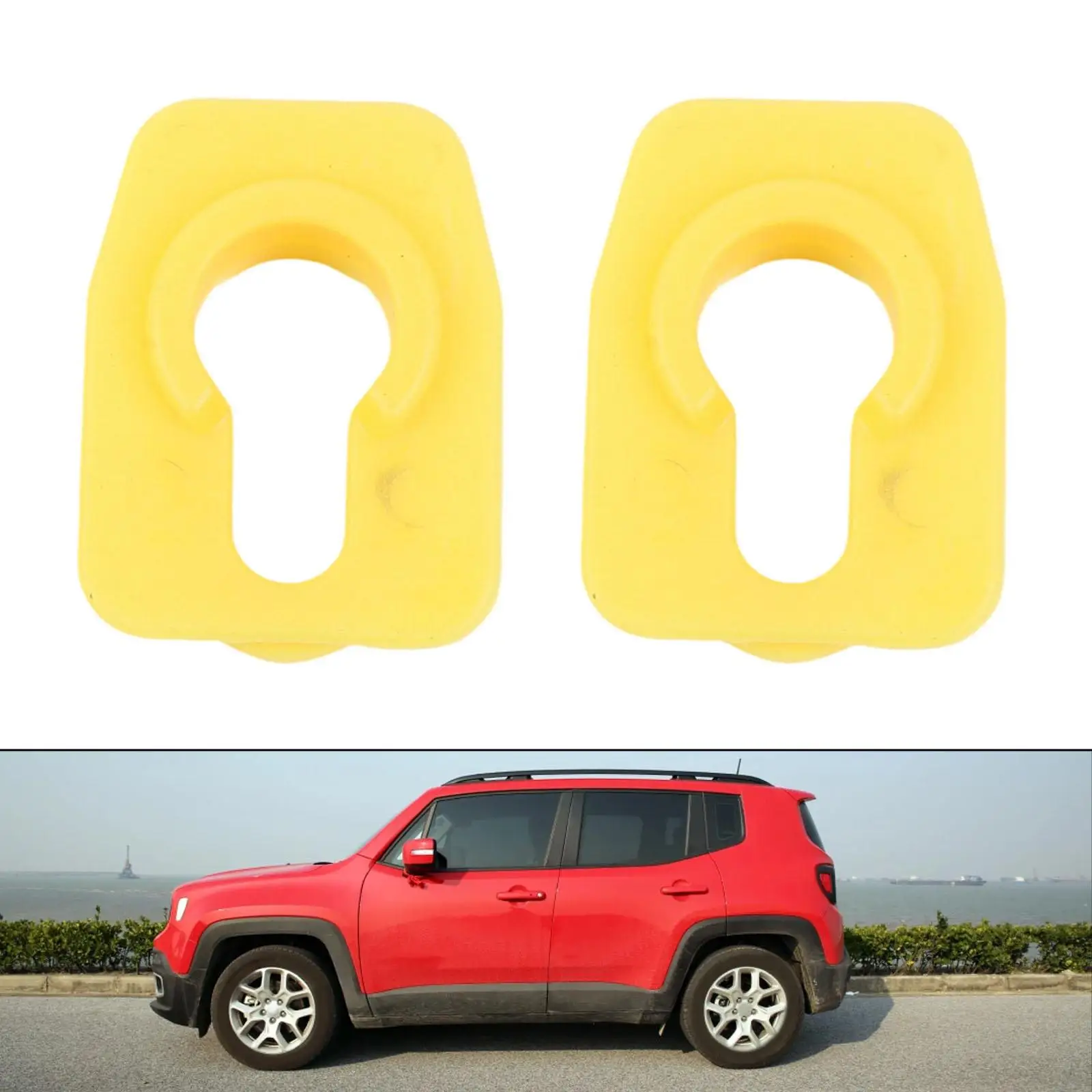 Isolated Hood Support Props Designed for Compatibility with For JEEP For RENEGADE from Year Models 2015 to 2021