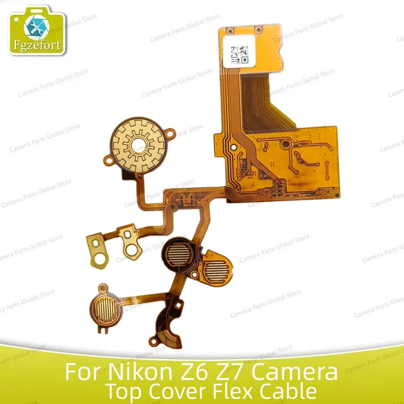 

Оригинальный гибкий кабель кнопки верхней крышки с микросхемой для Nikon Z6 Z7, гибкие запасные части для верхней крышки