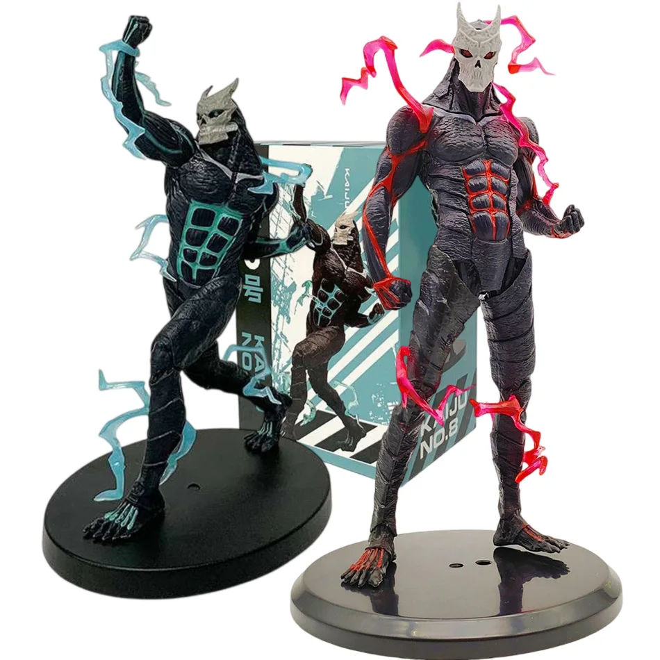 ฟิกเกอร์มอนสเตอร์ใหม่สีแดง ขนาด 21 ซม. หมายเลข 8 รูปแบบคากุ ฮิบิโนะ ฟิกเกอร์มอนสเตอร์รูปแบบตั้งได้ หมายเลข 8 ของเล่นโมเดลการ์ตูนอนิเมะ 8 ชิ้น