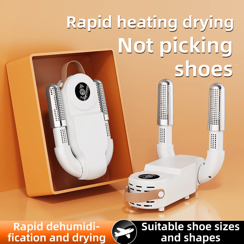 Intelligent Shoe Dryer With Dual Use Of Dry Wet Deodorization Timed Design Foldable And Quick Drying Shoe Dryer