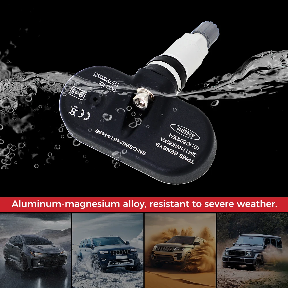 3641110AK80XA TPMS Tire Pressure Sensor For Great Wall Voleex C20R C30 C50 Wingle 5 6 V200 X200 Tracker Haval H5 H3 433MHz