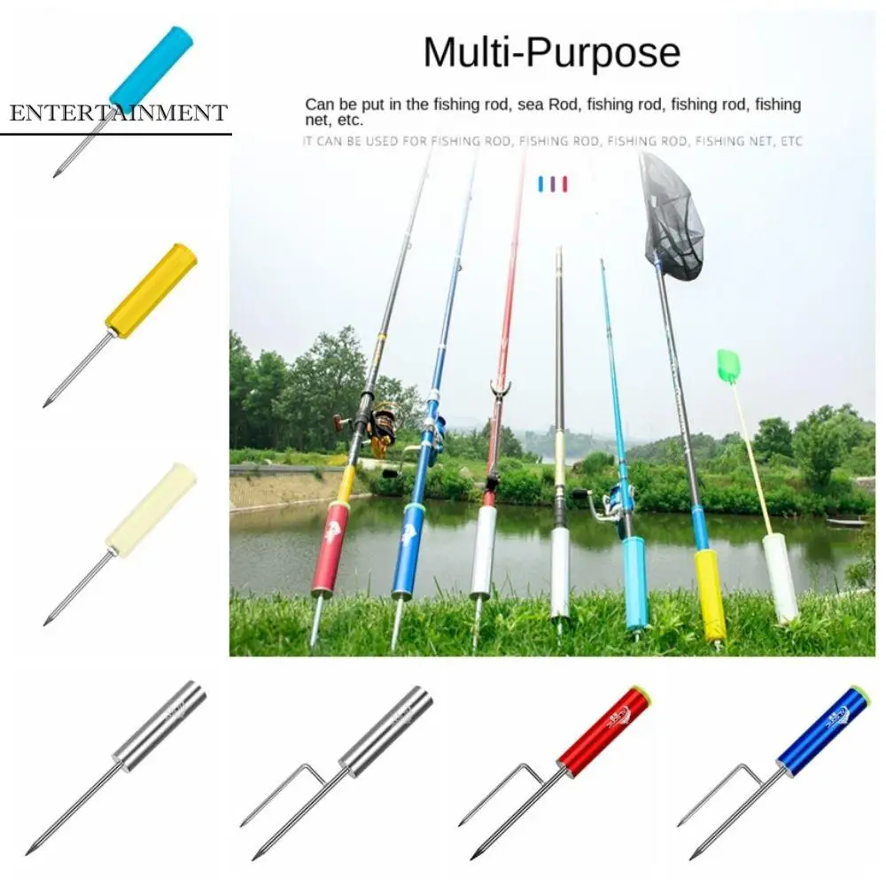 

Металлический держатель удочки, вставка в землю, портативный кронштейн для морской удочки, недеформированный, легко носить с собой, розетка для удочки, морская рыбалка