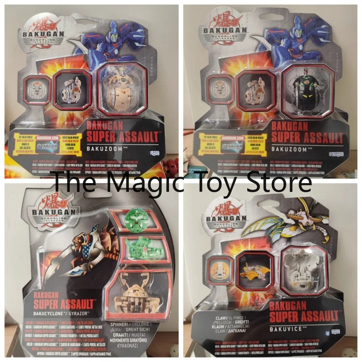 

Original Bakugan: First Generation Bakugan B2 Sega Bakugan Figurine Model Set Collectible Toy