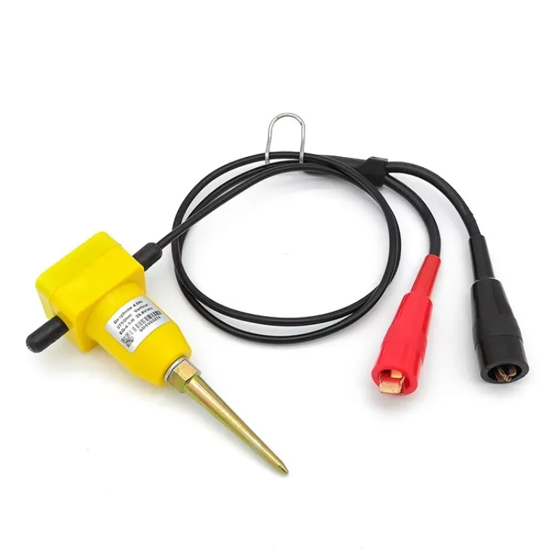 Single EG-4.5-II Geophone 4.5 Hz Vertical in Land Geophone case With Mueller Clips Connector Seismic Geophone 4.5Hz