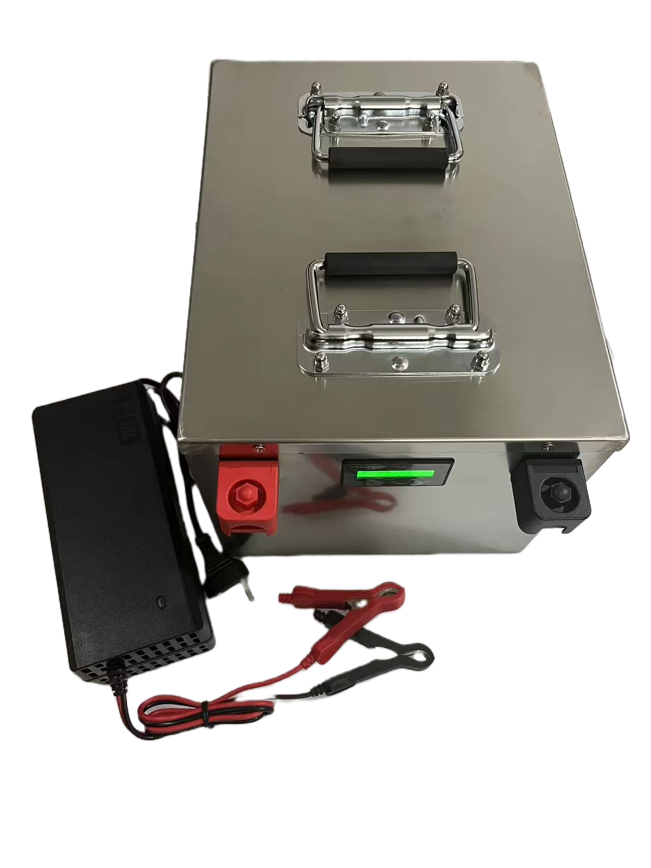 60V Lifepo4 Lithium Iron Phosphate Battery 30Ah-150Ah with Bluetooth APP BMS for Scooter Boat Golf Cart - Charger Included