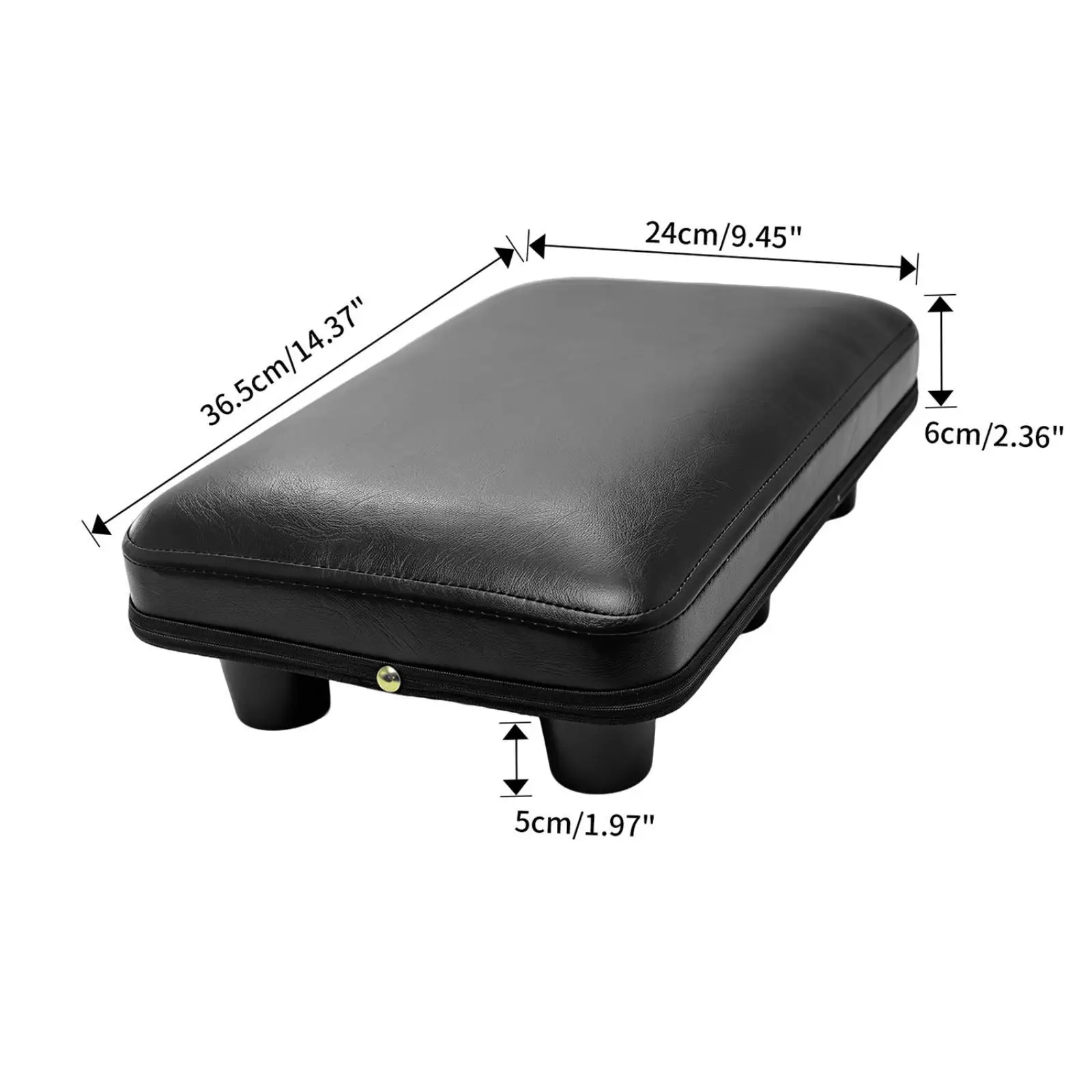 Rowing Machine Seat Cushion Easy Installation Durable PU Leather Pad for Home Rowing Exercise