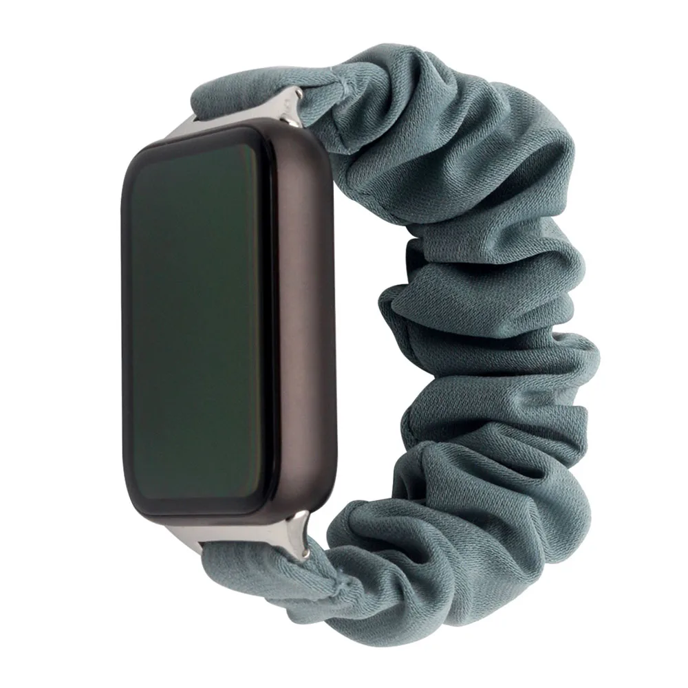 Girl Dressy Watchband Strap for Xiaomi Redmi Watch 5/Watch 4/Smart Band 9 Pro/8 Pro Bracelet Fabric Scrunchie Wristband