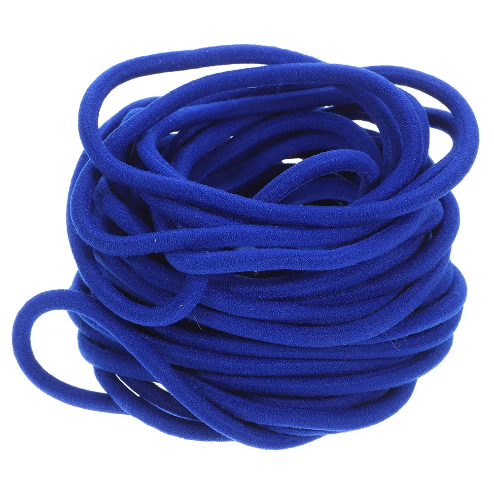 

Jump Rope for Kids Rubber Band Jumping Game Children Round Chinese Exercise Ropes Student Blue Skipping Fitness