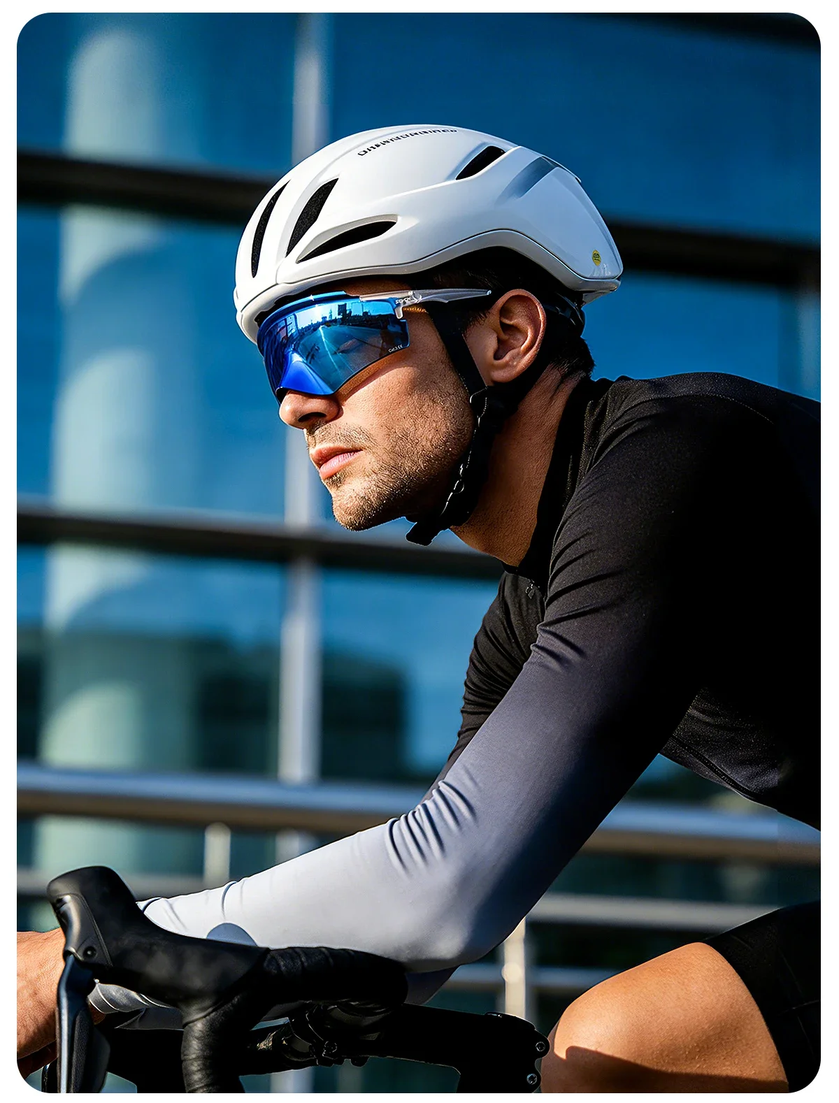 SCVCN Modische Winddichte Ölabweisende Sonnenbrillen für Damen und Herren, für Klettern, Radfahren, Straßenmarathon, Fahrrad, Wandern, Outdoor-Aktivitäten – Detail 28