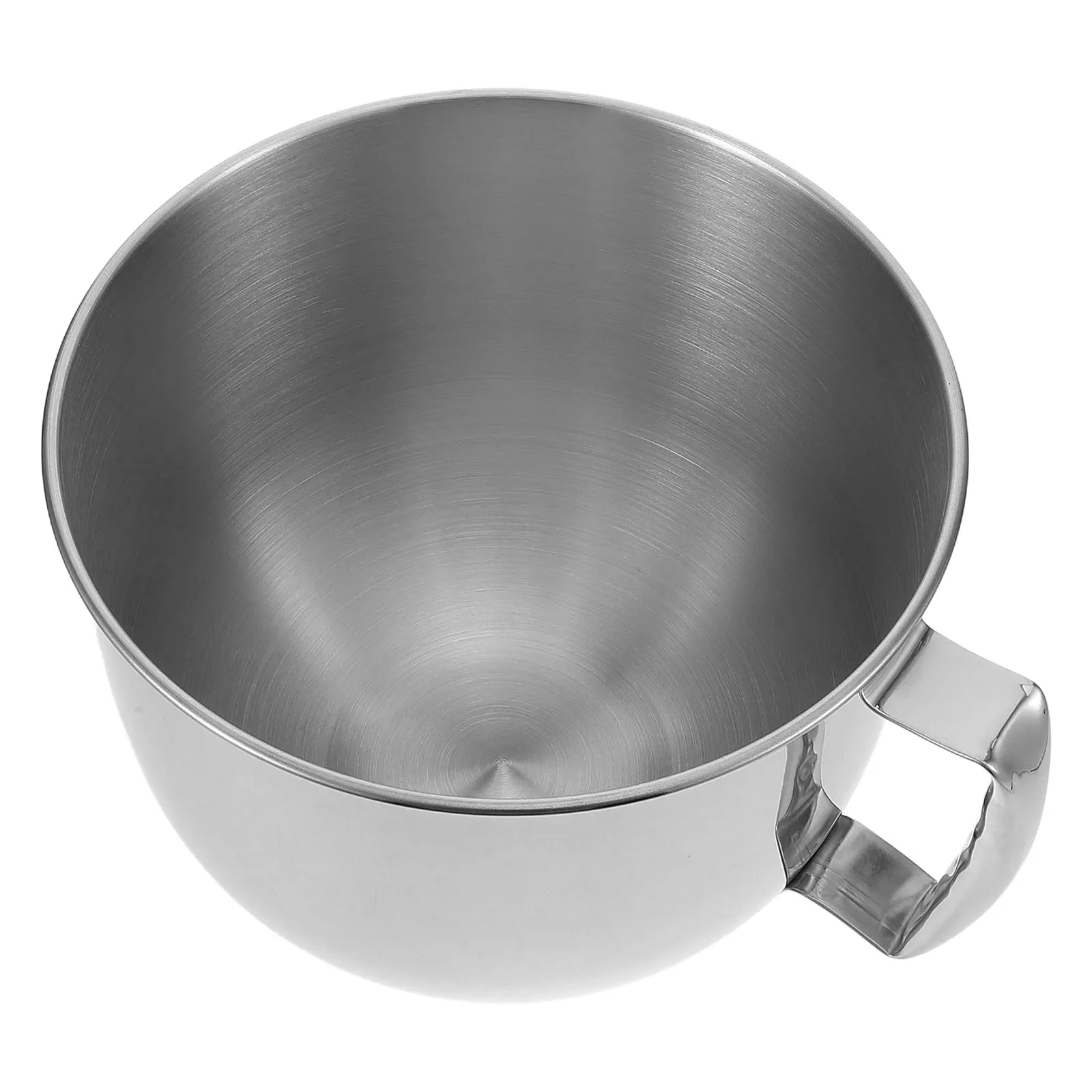 

Stainless Steel Mixing Bowl Large Deepened Kitchen Baking Dough Egg Prep Containers Anti-Splash Easy