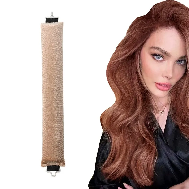 Heatless Hair Curlers Curling Rod Headband No Heat Hair Rollers Lazy Curls with Hook Sleeping Soft Flexi Rod Hair Styling Tools image 4