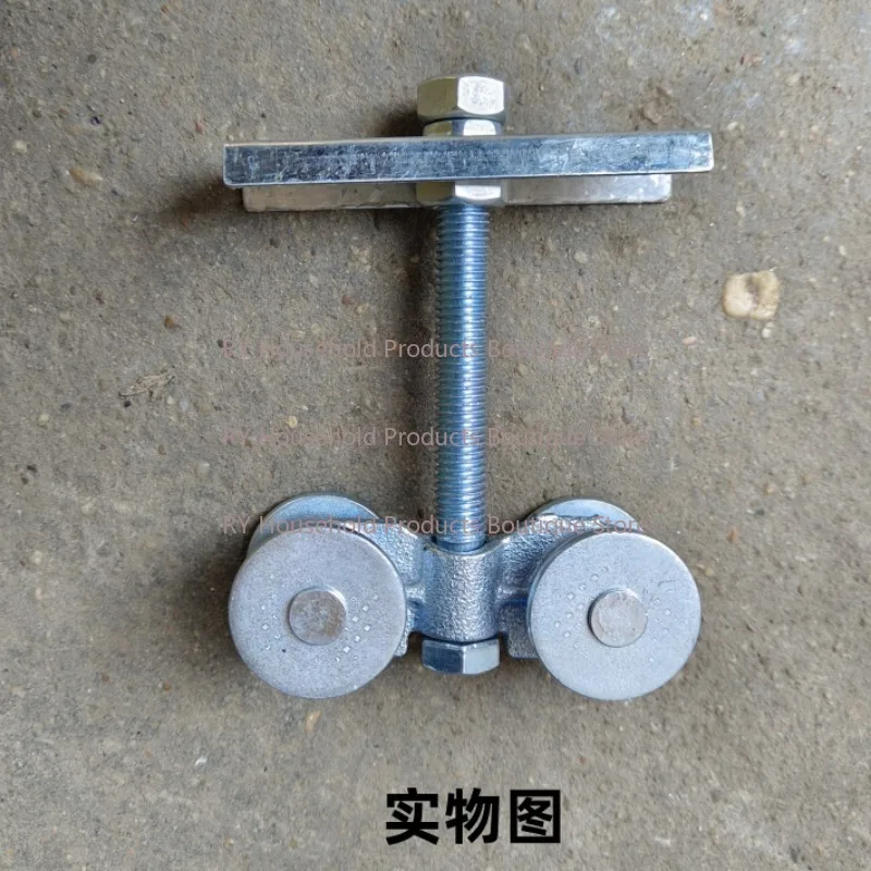 Heavy-duty Color Steel Tile Factory Hanging Rail Hanging Rollers and Sliding Door Rollers