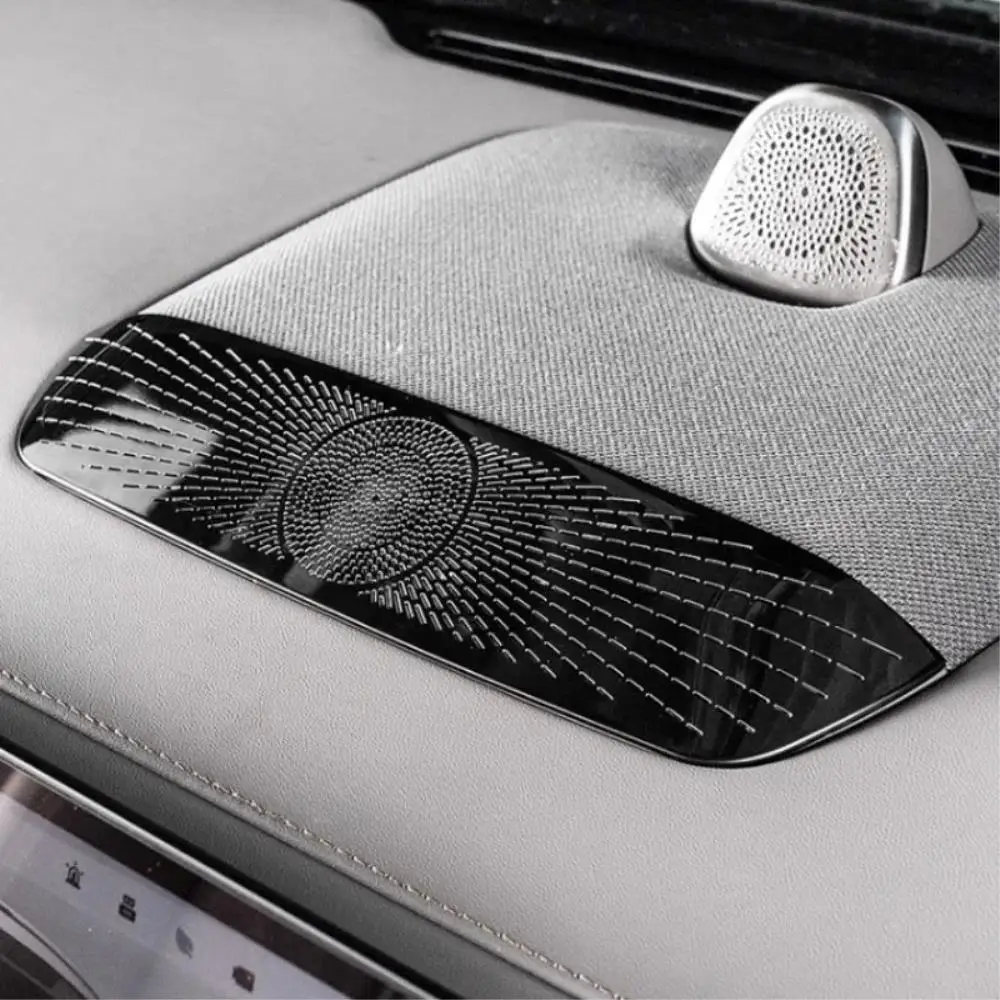 Car Upgrade For ZEEKR 7X 2025 Dashboard Center Air Outlet Protective Cover Stainless Steel Decor Cover Interior Modified - view 6